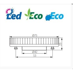 Kanlux LED 9w GX53 Lamp