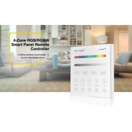 Mi-Light 4-zone RGB/RGBW smart panel remote controller