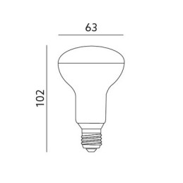 Kobi 8w R63 LED Reflector bulb