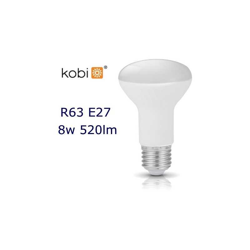 Ampoule LED SMD E27 Spot R63 8.5 W : 60 W Blanc froid 6000 K - ELUZIA