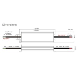 MPH Waterproof Slimline 24v 200w Power Supply MPH Waterproof Slimline 24v 200w Power Supply