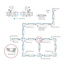 Track T connector RLL