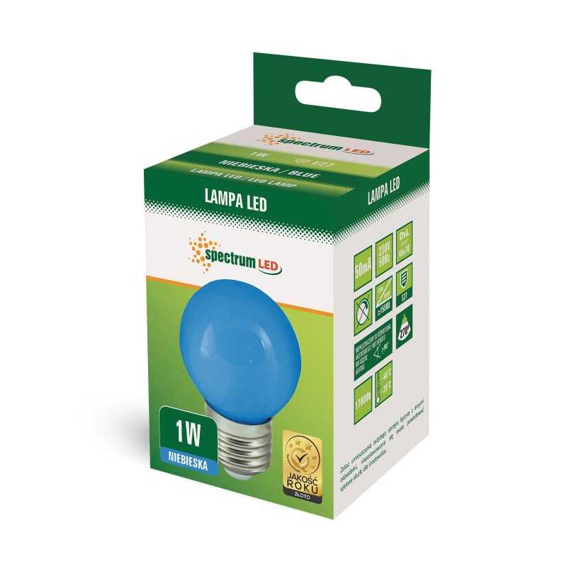 1w Coloured E27 Bulbs - Ideal for Festoon