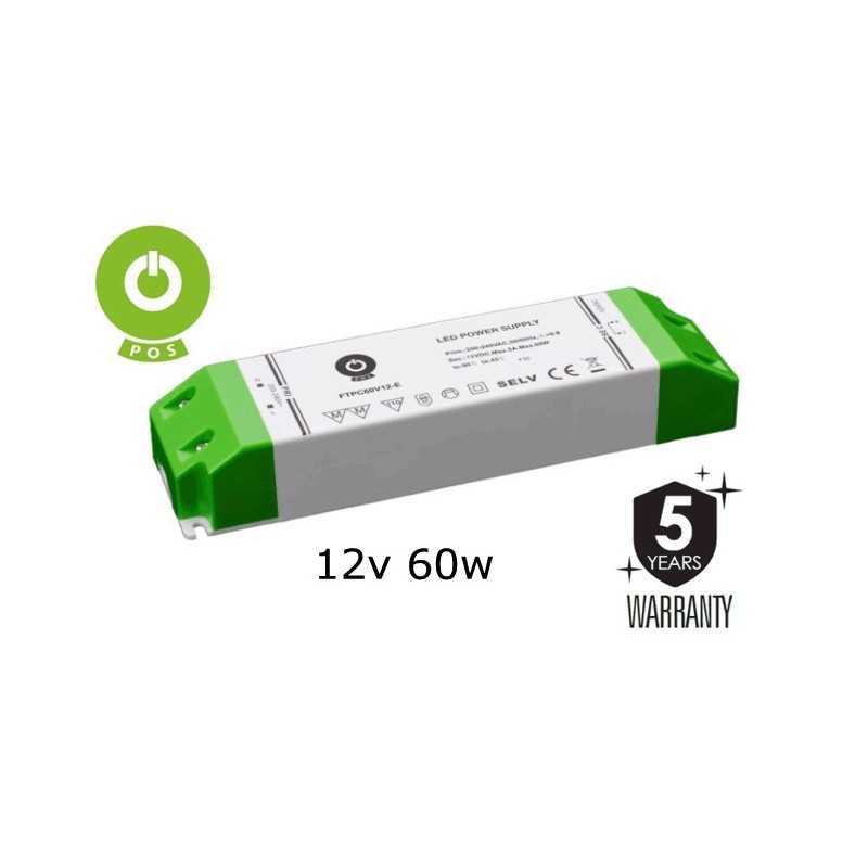 Quality POS 12v 60w Power Supply - 5 Years Warranty Quality POS 12v 60w Power Supply - 5 Years Warranty