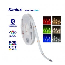 Top Quality 5m COB 24v 21w/m RGBCCT Strip
