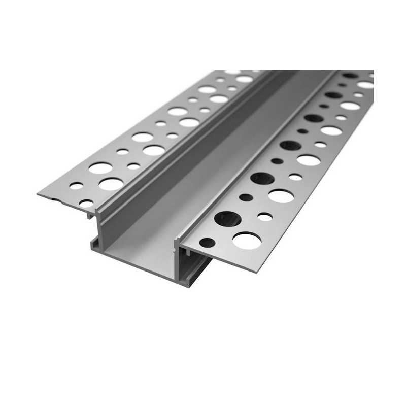 Alu Profile for LED Strip - Comes with click in lens - Plaster In Alu Profile for LED Strip - Comes with click in lens - Plaster In