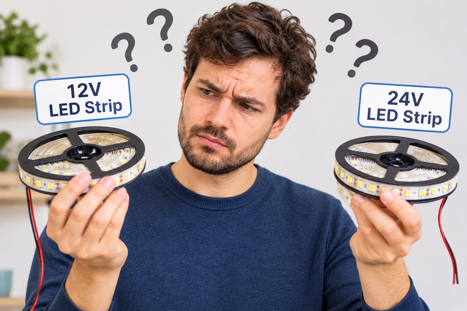 12V vs 24V LED Strips: Which Should You Buy?